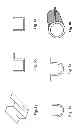 Fig. 07 - Apparatus for split wire routing in a bracket for a device