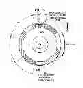 Fig. 08 - Split phosphor/slit color wheel segment for color generation in solid-state illumination system