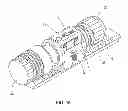 Fig. 08 - Removable flashlight body or storage container for a firearm