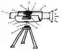 Fig. 01 - Flashlight Holding Cradle with Adjustable Aim