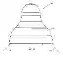 Fig. 17 - Light unit with light output pattern synthesized from multiple light sources