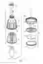 Fig. 03 - Modular LED lamp structure with replaceable modules and rapid maintenance