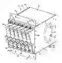 Fig. 01 - Fiber optic module and system including rear connectors