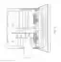 Fig. 32 - Printer with touch panel and label exit on door