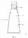 Fig. 10 - Tweezer type package for cosmetic product application