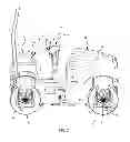 Fig. 03 - Vibratory compacting roller machine and operator control therefor