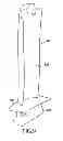 Fig. 07 - Turbine engine rotor including blade made of composite material and having an added root
