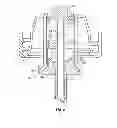 Fig. 05 - Air assisted severance of viscous fluid stream