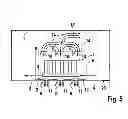 Fig. 04 - System for preventing condensate formation on a battery