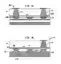 Fig. 16 - Stacked microelectronic assembly with TSVS formed in stages and carrier above chip
