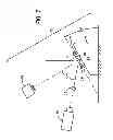 Fig. 08 - Racquet configured with fewer cross strings than main strings