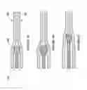 Fig. 06 - METHOD OF TISSUE SEPARATION USING FLUIDIC PULSES TO MINIMIZE TISSUE TRAUMA DURING CATHETER INSERTION
