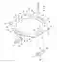 Fig. 01 - Device for detachably, adjustably securing a toilet to the ground