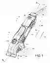 Fig. 02 - Saw assembly with bevel gear drivetrain