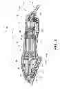 Fig. 04 - Saw assembly with bevel gear drivetrain