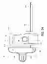 Fig. 32 - Saw assembly with bevel gear drivetrain