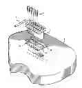 Fig. 01 - Friction reduction in an electric guitar