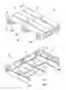 Fig. 02 - Pallet with single layer top deck having inserts therein and related methods