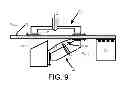 Fig. 08 - Sheet production apparatus for removing a crystalline sheet from the surface of a melt using gas jets located above and below the crystalline sheet