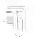 Fig. 08 - Hollow built-in blind