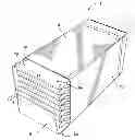 Fig. 01 - Carton holder with dispensing configurations, system, and method of use