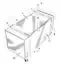 Fig. 02 - Carton holder with dispensing configurations, system, and method of use