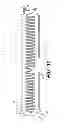 Fig. 11 - FILTER WITH DUAL PLEAT PACK