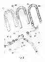 Fig. 02 - Horseshoe-shaped shower outlet assembly
