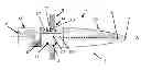 Fig. 01 - Rotationally stabilized guidable projectile and method for guiding the same