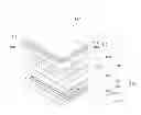 Fig. 12 - Light emitting device having an ohmic layer with a plurality of protruding contact portions