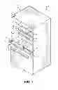 Fig. 02 - Adjustable divider assembly for refrigerator storage unit