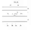 Fig. 21 - Liquid crystal display having multiple pixel regions for improved transmittance