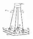 Fig. 01 - Simplified low profile module with light guide for pendant, surface mount, wall mount and stand alone luminaires