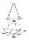 Fig. 02 - Simplified low profile module with light guide for pendant, surface mount, wall mount and stand alone luminaires