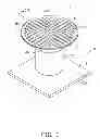 Fig. 02 - Illumination device with hollow post and reflective cup with two serially disposed lens disposed therein