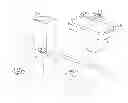 Fig. 01 - Means and method for detecting the presence of at least one object to be tidied in a washroom