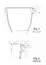 Fig. 02 - Molded planter with wide upper rim
