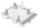 Fig. 01 - COMBUSTOR COMPONENT WITH COOLING HOLES FORMED BY ADDITIVE MANUFACTURING