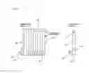 Fig. 12 - Refrigeration cycle apparatus with a heating unit for melting frost occurring in a heat exchanger