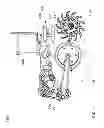 Fig. 12 - Agricultural apparatus with hybrid single-disk, double-disk coulter arrangement