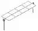 Fig. 01 - Horizontal balanced solar tracker