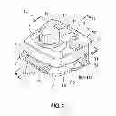 Fig. 04 - Falling-off structure of operational switch for vehicle