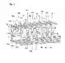 Fig. 11 - Marking apparatus with a plurality of lasers and individually adjustable sets of deflection means