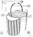 Fig. 01 - Tool Caddy Carrier, Organizer, and Storage Device