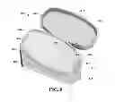 Fig. 09 - Closure with tamper evident push-pull tether
