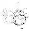 Fig. 02 - Roller crusher having at least one roller comprising a flange