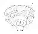 Fig. 18 - Pill crushing cup with rotational locking lugs
