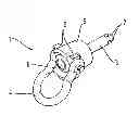 Fig. 01 - Securing eye and securing system