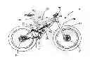 Fig. 01 - Rear suspension system for bicycles