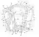 Fig. 01 - Cab frame with hydroformed rollover protective structure